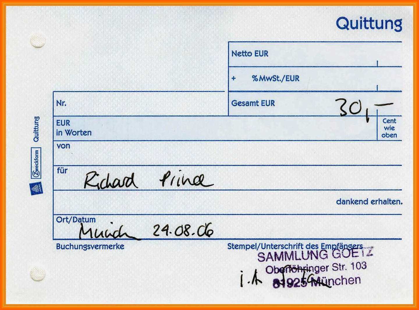 Allerbeste 19 Quittung Schreiben Als Privatperson