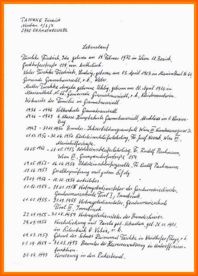 7 8 handschriftlicher lebenslauf einbrgerung auterive31handgeschriebener lebenslauf vorlage