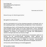 Allerbeste Anschreiben Bewerbung Meinebewerbung