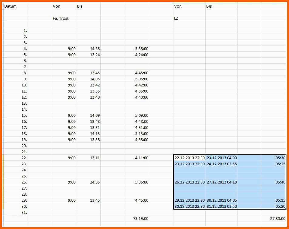 Allerbeste Arbeitszeit Mit Excel Berechnen Excel Arbeitszeit