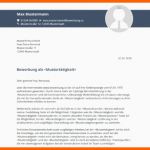Allerbeste Bewerbung Muster &amp; Vorlagen Kostenlos Herunterladen