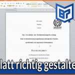 Allerbeste Deckblatt Gestalten