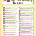 Allerbeste Die 30 Tage Herausforderung Für Mütter Netmoms