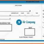 Allerbeste Flugticket Vorlage Download Beste Muster Eines Boarding