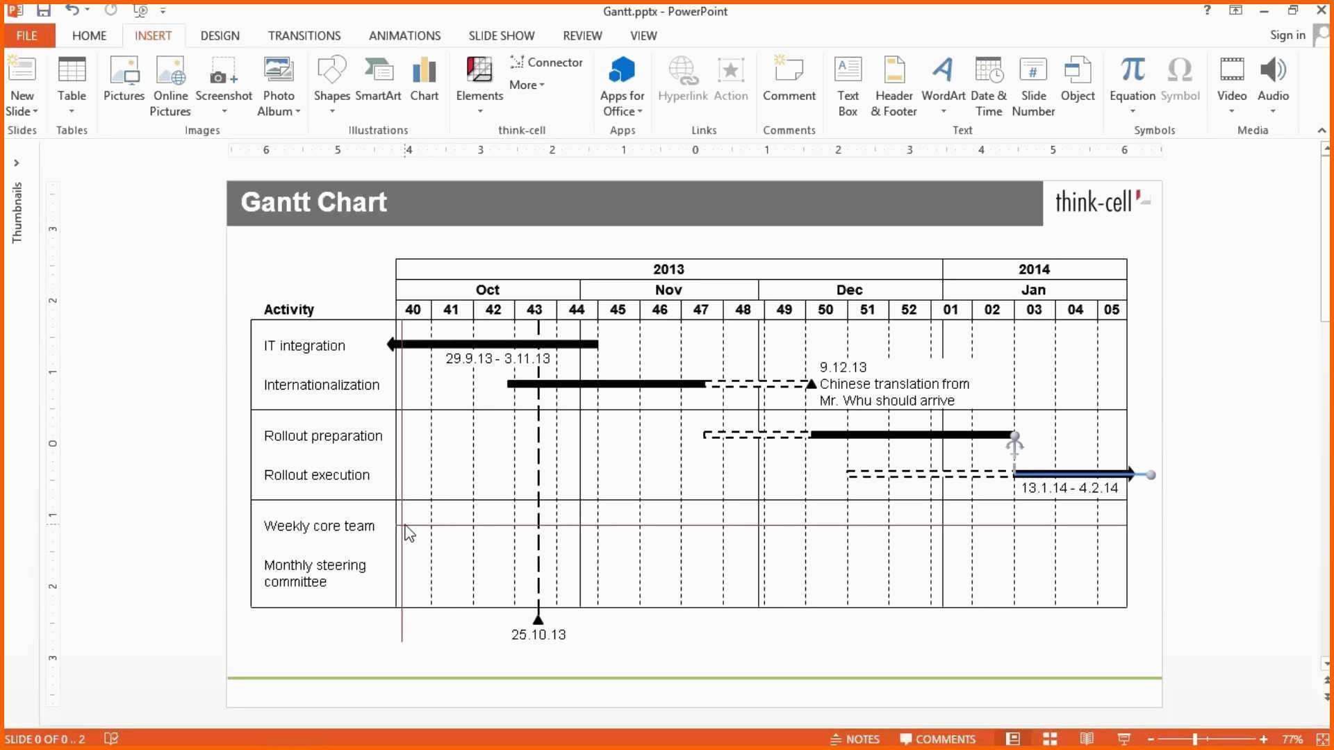 Allerbeste Gantt Chart Excel Vorlage