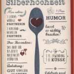 Allerbeste Glückwunschkarte Silberhochzeit Rezept Für Eine