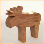 Allerbeste Holz Elch Teelicht nordland Shop