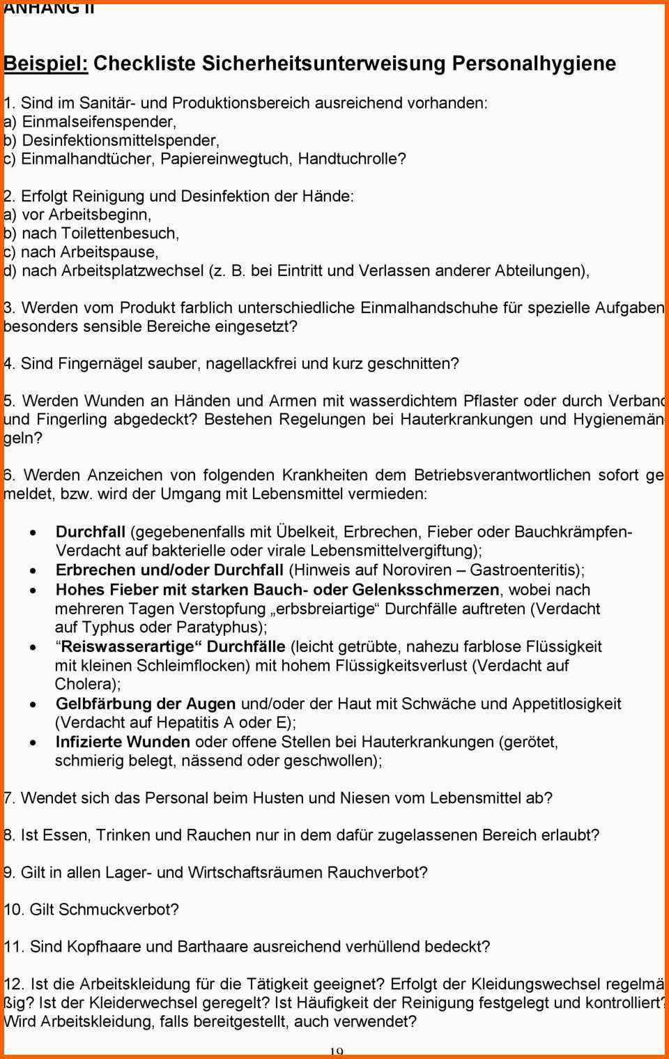 Allerbeste Hygieneplan Haccp Umsetzung Und Schulung Packstellen Pdf