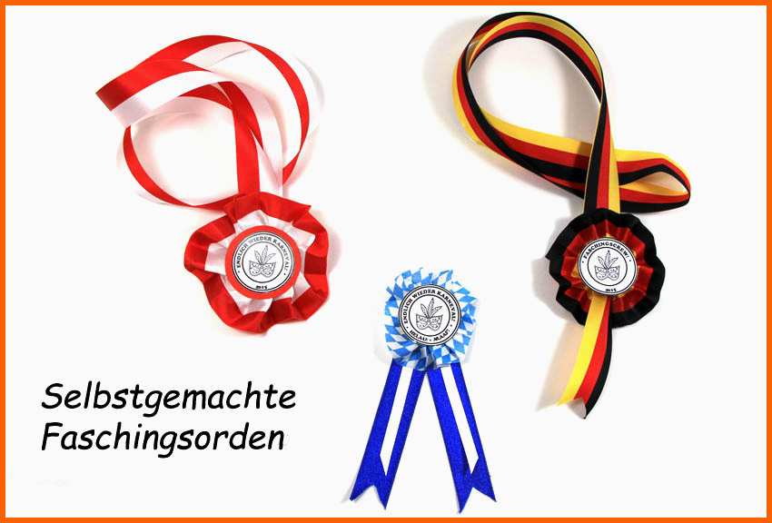 Allerbeste Kostenlose Anleitung orden Selber Basteln Helau Und