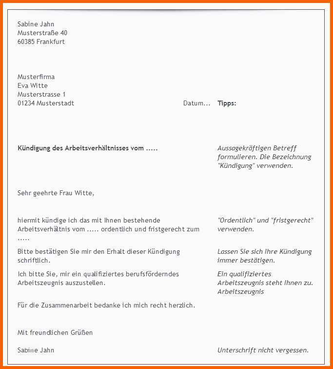 Allerbeste Kündigung Kfz Versicherung Vorlage Kostenlos Einfach 22