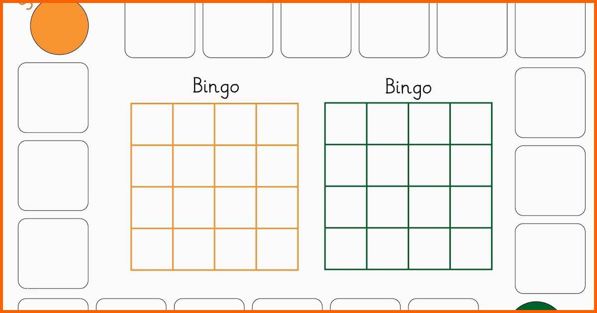 Allerbeste Lernstübchen Blankoversion Des Bingospielplans