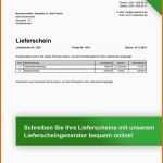 Allerbeste Lieferschein Vorlage Kostenlos Herunterladen