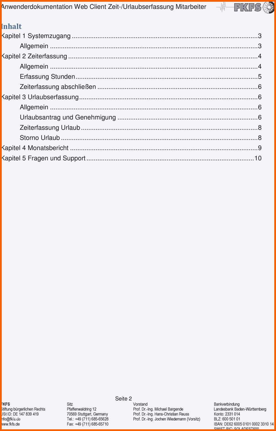 Allerbeste Monatsbericht Vorlage