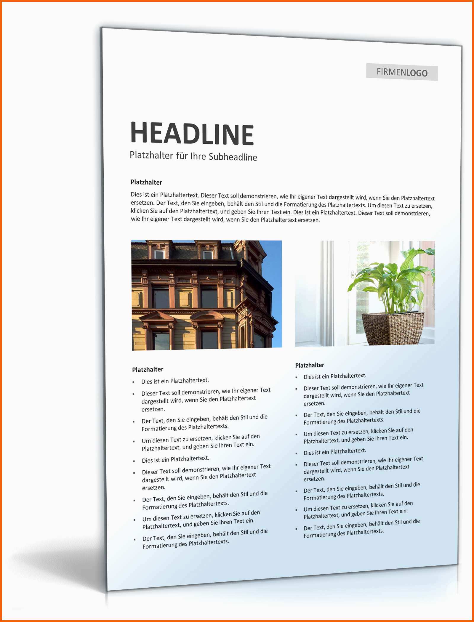 Allerbeste Powerpoint Vorlage Immobilien Exposé