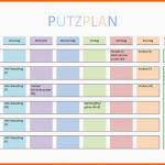 Allerbeste Putzplan Vorlage Pdf Und Word Geniale Ideen