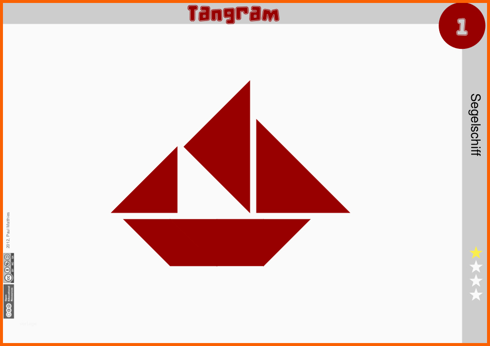Allerbeste Tangram Aufgabenkarten