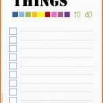 Allerbeste to Do List Template