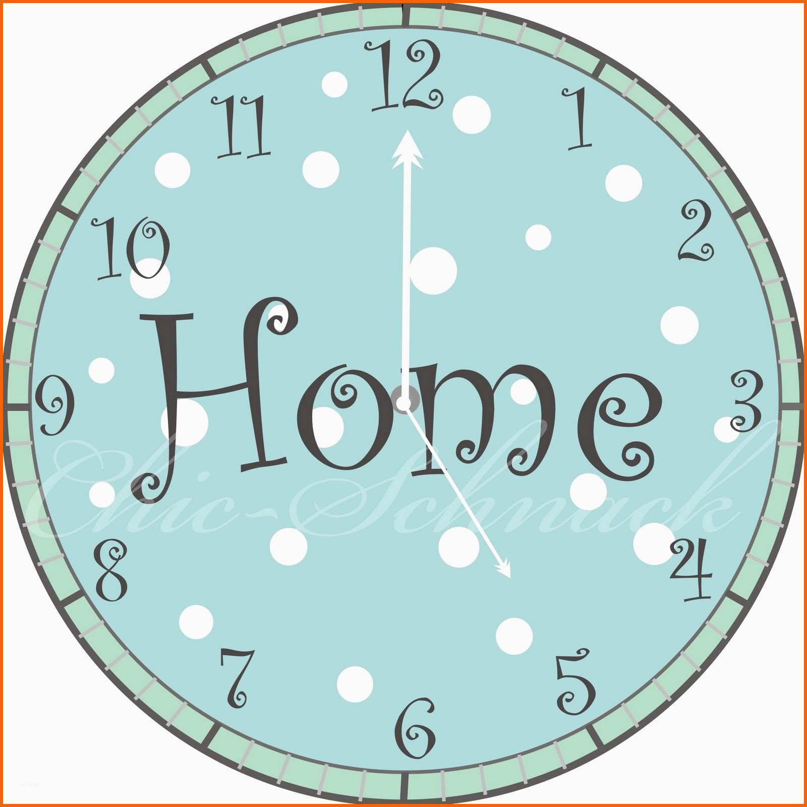 Allerbeste Uhr Selber Basteln Free Eine Uhr Selber Machen with Uhr