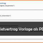 Allerbeste Untermietvertrag Muster Vorlage Pdf Download – Giga