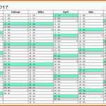 Allerbeste Zweiseitiger Kalender 2017 Excel Pdf Vorlage Xobbu