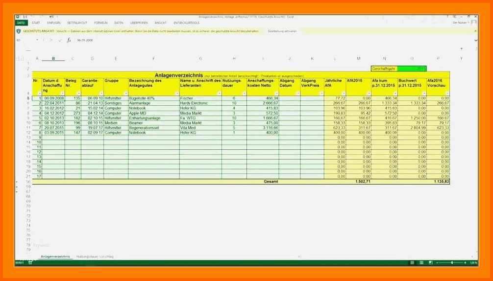 Am Beliebtesten 10 Einfache Buchhaltung Excel Vorlage