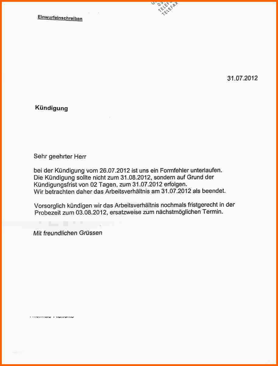 Am Beliebtesten 12 formlose Kündigung Vorlage