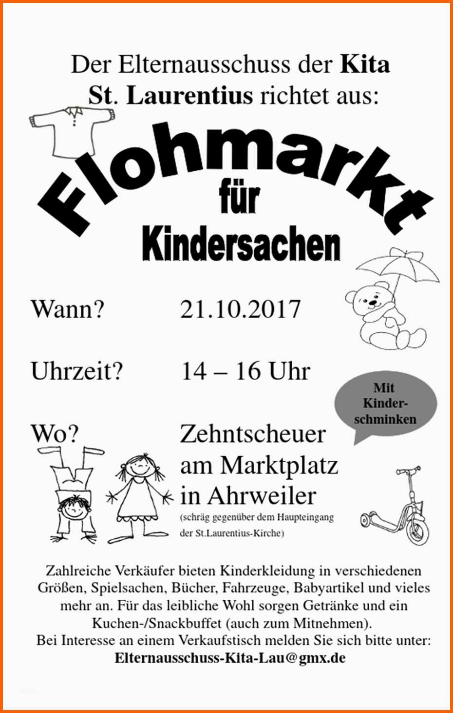 Am Beliebtesten 14 Flohmarkt Plakat Vorlage