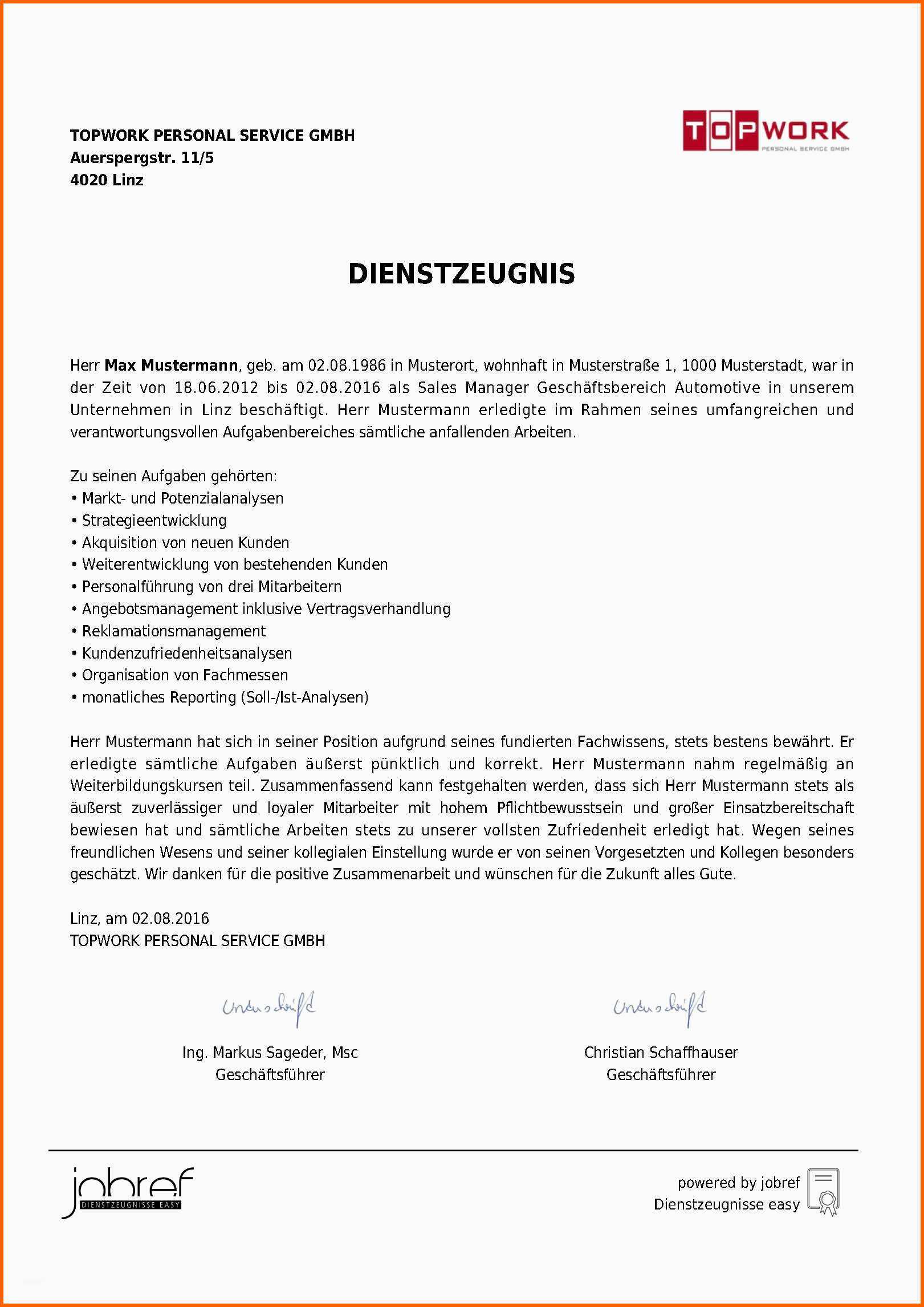 Am Beliebtesten 18 Arbeitszeugnis Vorlage