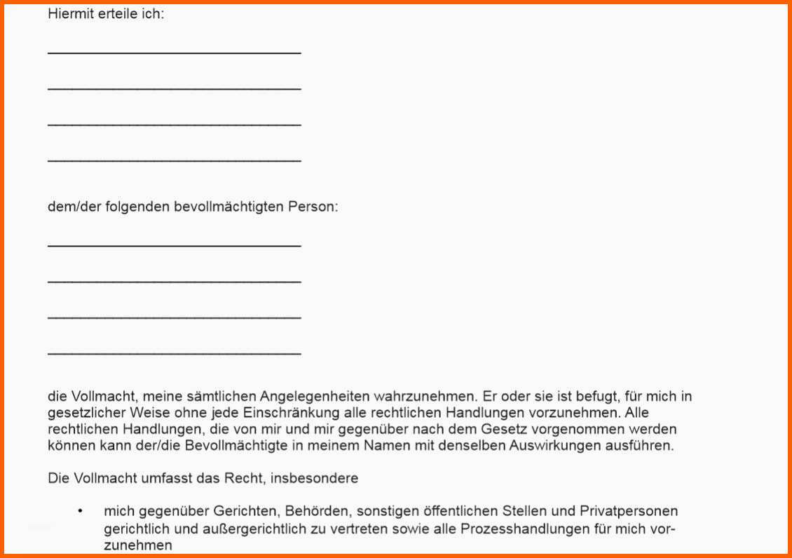 20 bankvollmacht vorlage kostenlos
