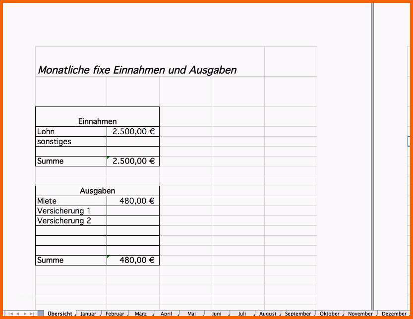 Am Beliebtesten 42 Unvergesslich Monatliche Ausgaben Tabelle Vorlage Für 2019