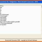Am Beliebtesten Berichtsheft Generator 2006 Download