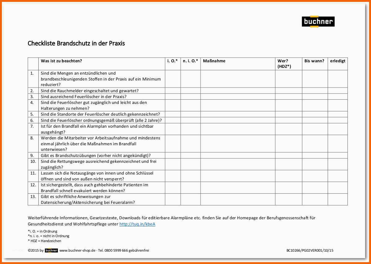 Am Beliebtesten Checkliste Brandschutz In Der Praxis Praxisbedarf Shop
