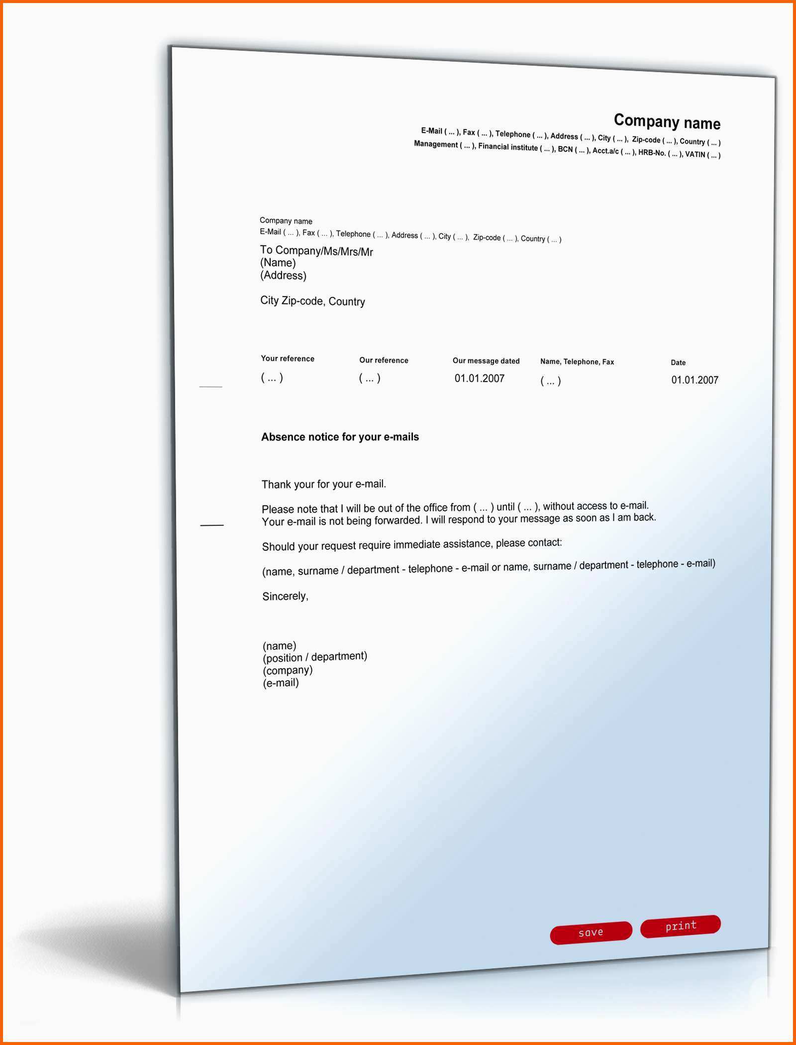 Am Beliebtesten E Mail Absence Notice Englisch Deutsch