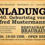 Am Beliebtesten Einladung Vorlagen Kostenlos Downloaden Geburtstag