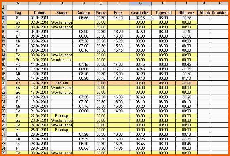 Am Beliebtesten Excel Stunden Berechnen – Gehen