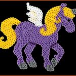 Am Beliebtesten Hama Einhorn Bügelperlenbild Vorlagen
