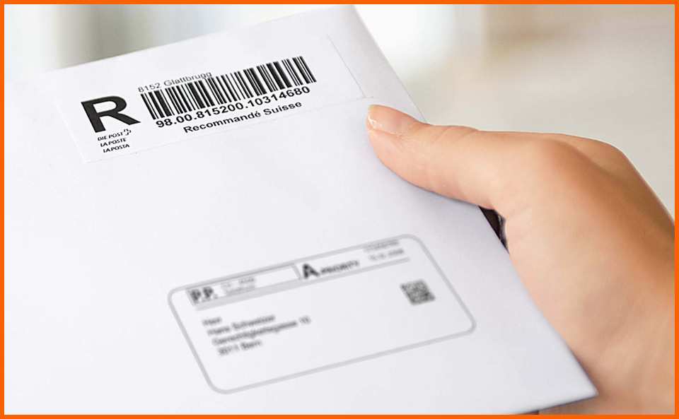 Am Beliebtesten Hilfsmittel Für Sendungen Mit Barcode Die Post