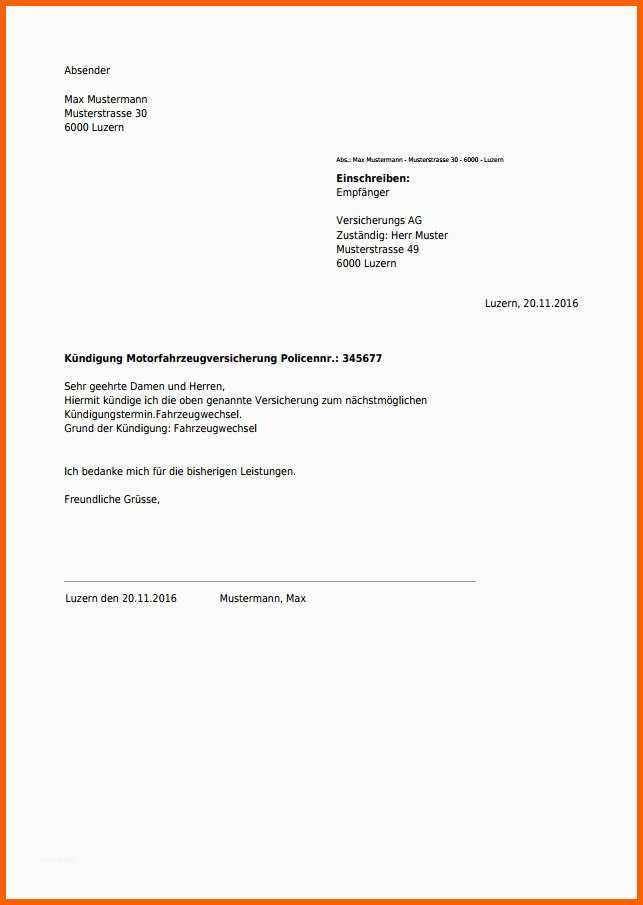 Am Beliebtesten Kündigung Für Autoversicherung Kostenlos Als Pdf Online