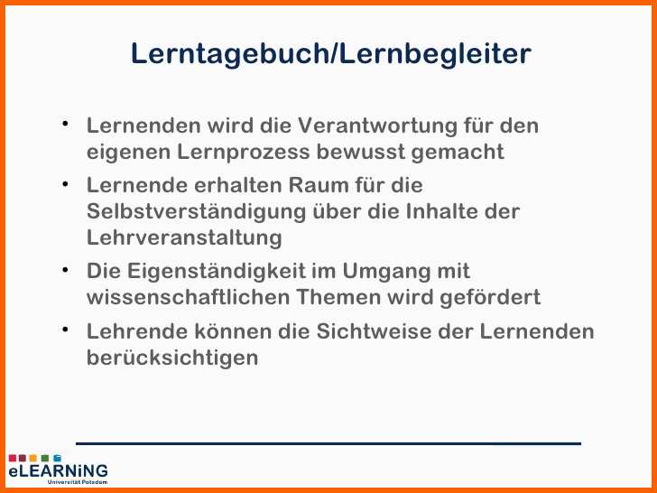 Am Beliebtesten Lerntagebuch Sqb