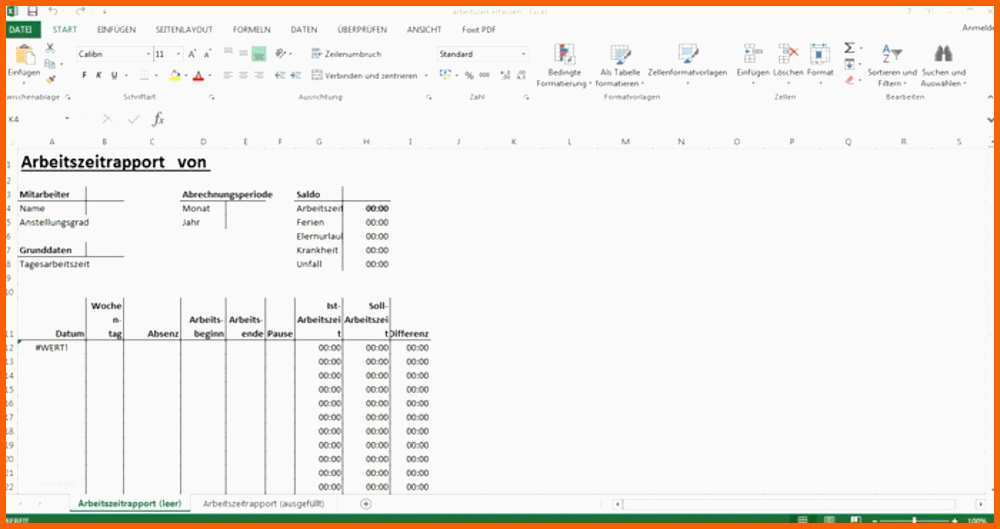 Am Beliebtesten Lohnabrechnung Muster Word Neu Arbeitszeiten Excel Vorlage