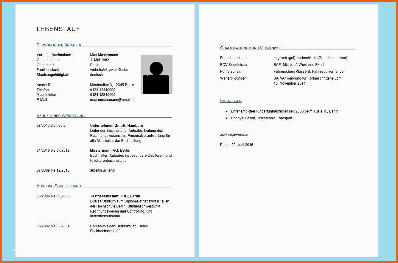 Am Beliebtesten Planet Beruf Lebenslauf Vorlage – Vorlagens Download