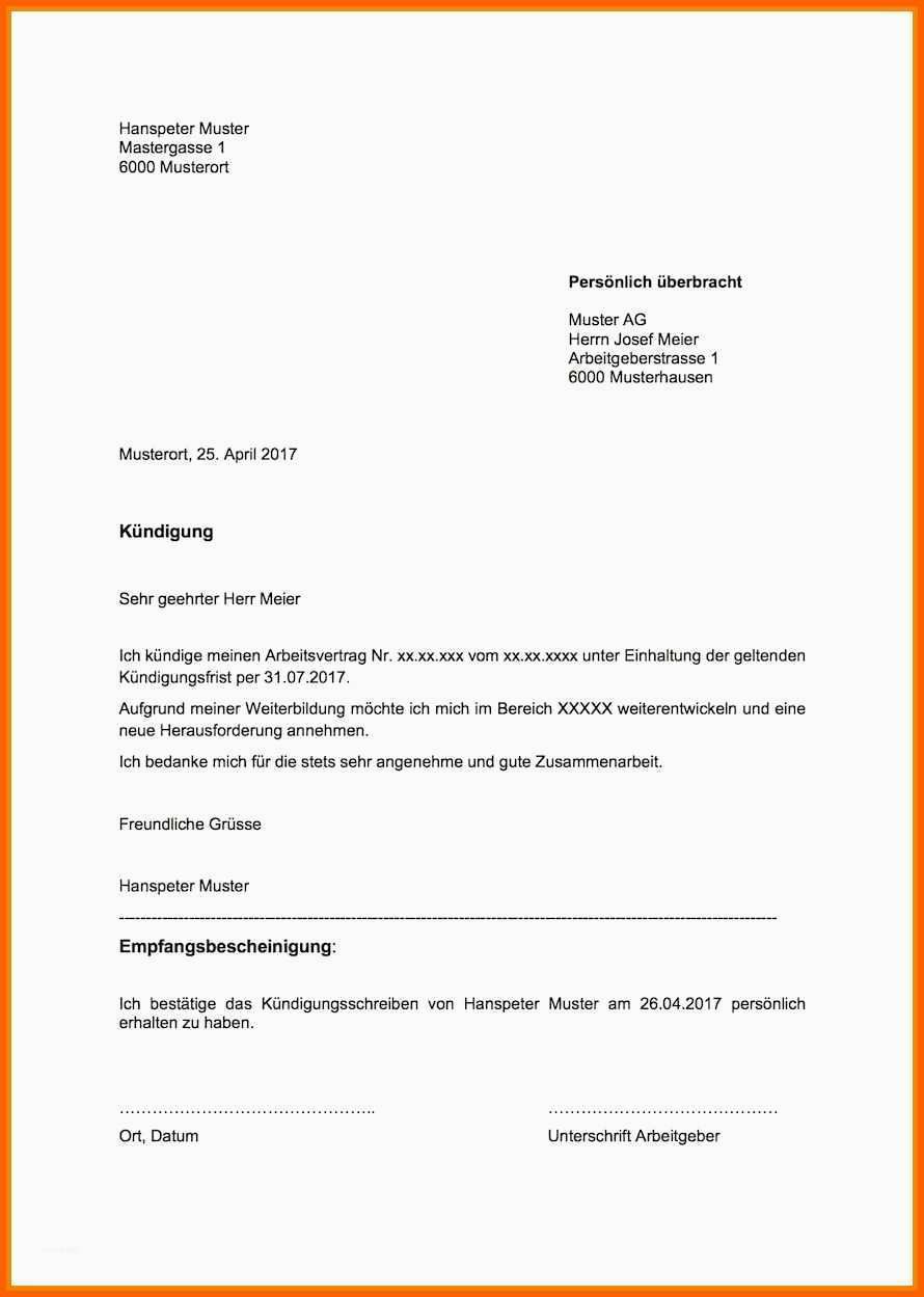 Am Beliebtesten Vorlage Kündigung Durch Arbeitgeber Genial 6 Vorlage