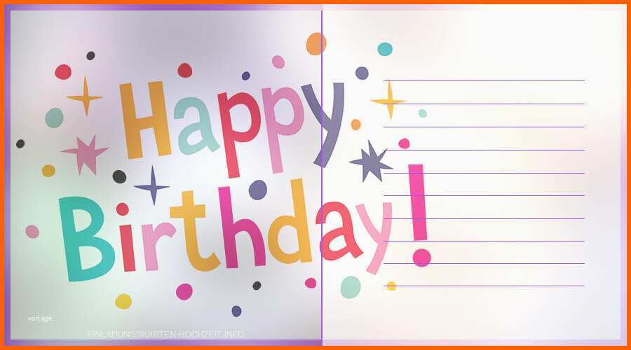 Am Beliebtesten Word Vorlage Einladung Geburtstag Einladungskarten