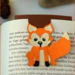 Am Beliebtesten Wundbares Lesezeichen Selbst Gebastelt Diy Bookmark Fuchs