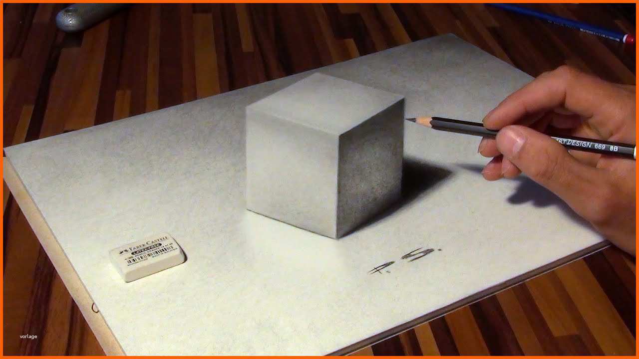 Am Beliebtesten Wunderbar 3d Zeichnen Anleitung &qr52