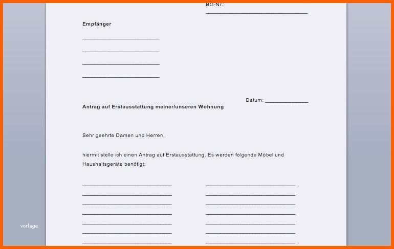 Angepasst 12 Vorlage formloser Antrag