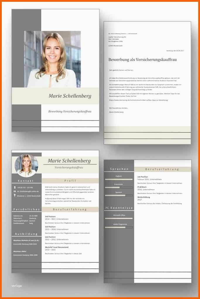 Angepasst 21 Moderne Bewerbung