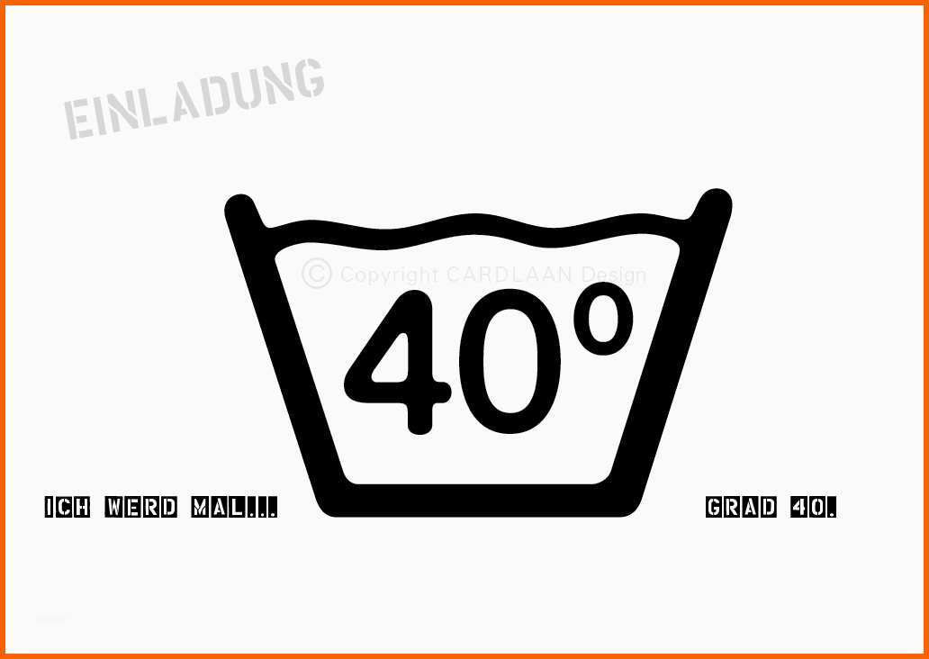 Angepasst 40 Geburtstag
