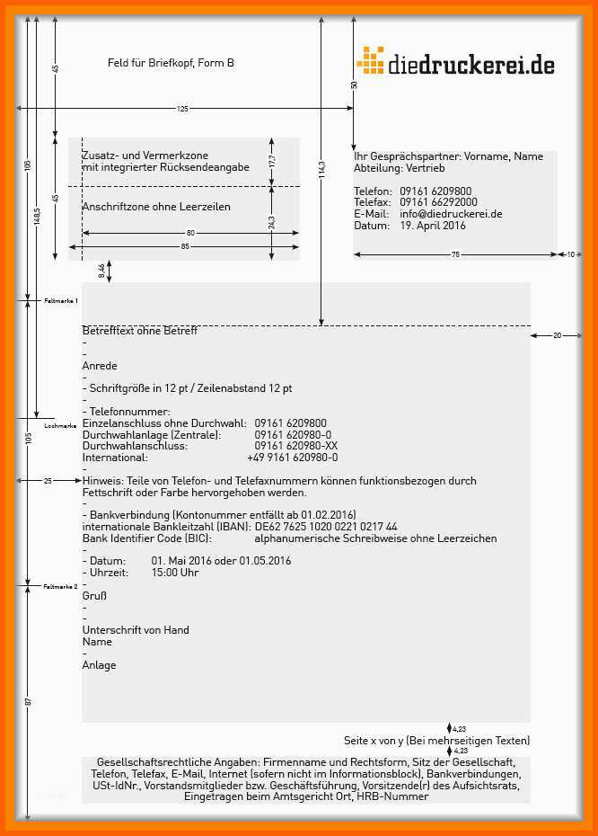 Angepasst 9 Word Vorlage Geschäftsbrief Din 5008