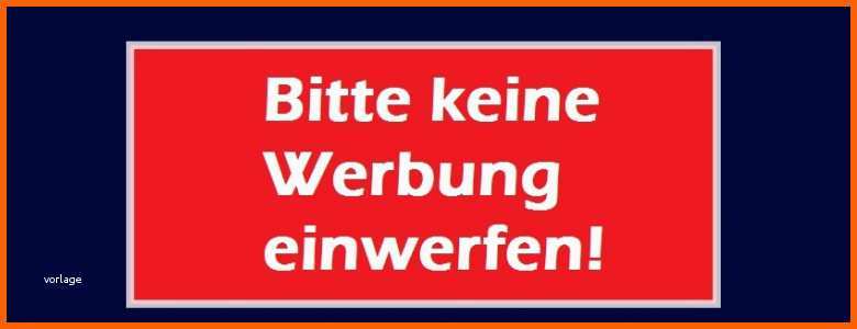 Angepasst Aufkleber Bitte Keine Werbung Gratis